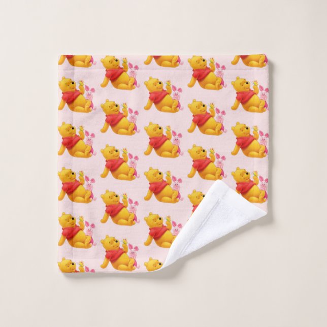 Pooh Bath Towel Set (Gant de toilette)