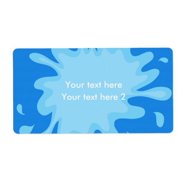 Pool Party Summer Swim Favoriser Sticker Package É (Devant)