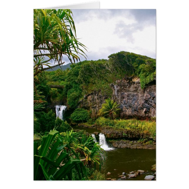 Pools de goulet O'heo, Maui (Devant)