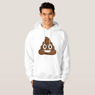 poop emoji mens capoté sweatshirt sweat - shirt à 