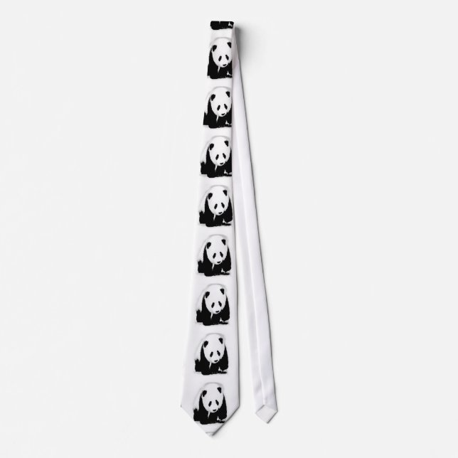 Pop Art Baby Panda Cravates (Devant)