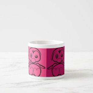 Pop Art Baby Tux Espresso Mug