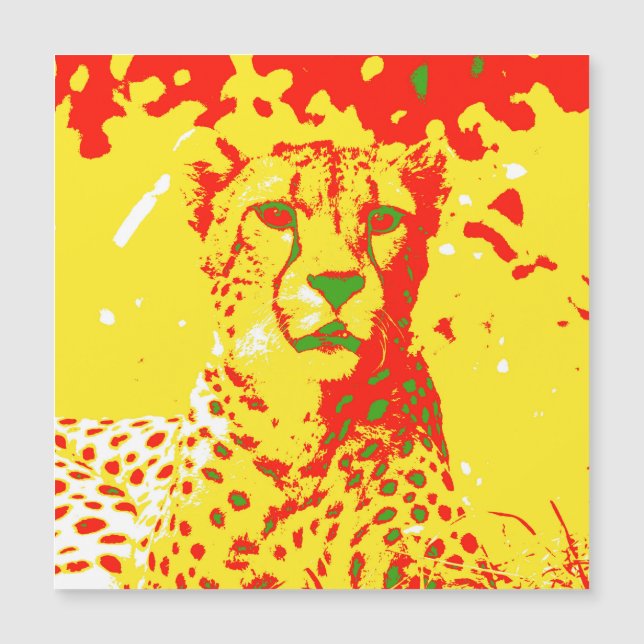 Pop Art Cheetah (Devant)