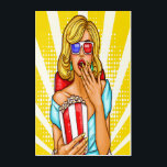 Pop Art Cinema Femme 2<br><div class="desc">J'ai en fait acheté cette image 3 fois pour l'utiliser sur mes produits ici et l'ai perdue ; pourtant, la première fois, j'ai acheté la licence étendue pour l'utiliser légalement ici sur mes produits pour vous. J'espère que vous l'aimez et les 2 prochains de la série. Je peux garantir l'incroyable...</div>