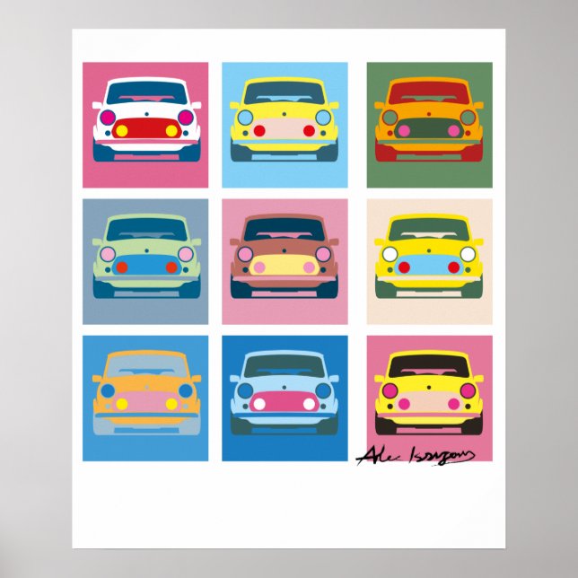 Pop Art Classic Mini Poster (Devant)