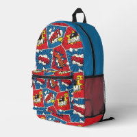 Pop Art Comic Book Sac à dos imprimé