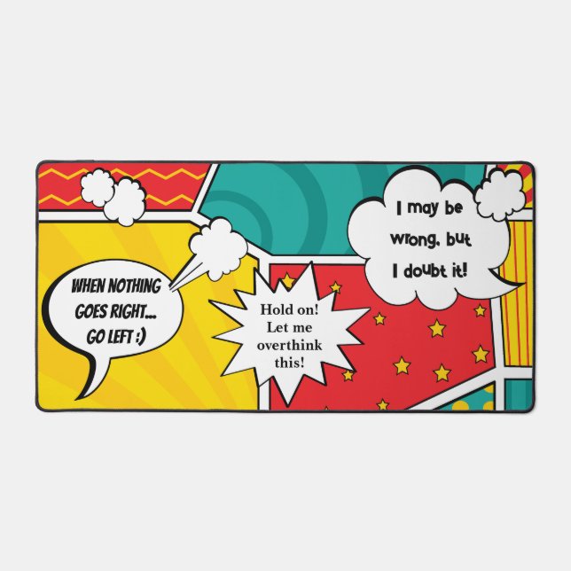 Pop Art Desk Mat (Recto)