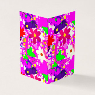 Pop art fleurs vives