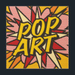 POP ART Fun Retro Comédie Livre Pop Art<br><div class="desc">Un design amusant,  cool et tendance rétro de bande dessinée pop art inspiré de l'art qui met le wham,  zap,  pow dans votre journée. Le cadeau parfait pour les super-héros,  vos amis,  votre famille ou comme un régal pour vous-même. Conçu par ComicBookPop© à l'adresse www.zazzle.com/comicbookpop*</div>