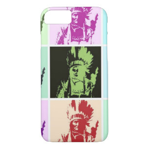 Pop Art Geronimo iPhone 7 Coque