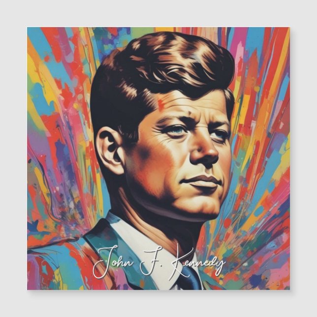 Pop Art Jack JFK John F. Kennedy (Devant)