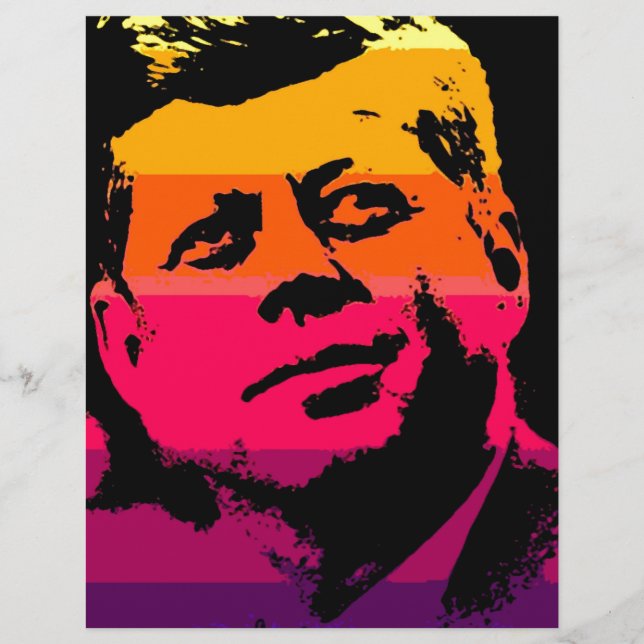 Pop Art Jack JFK John F. Kennedy (Devant)