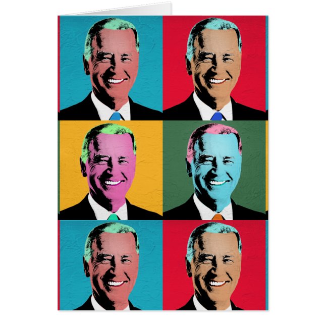Pop Art Joe Biden (Devant)