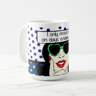 Pop art Lady Coffee Mug