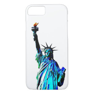 Pop Art Lady Liberty iPhone 7 Coque