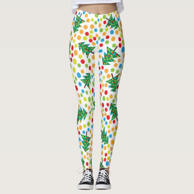 pop art leggings de noël (Devant)