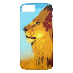 Pop Art Lion iPhone 7 Coque