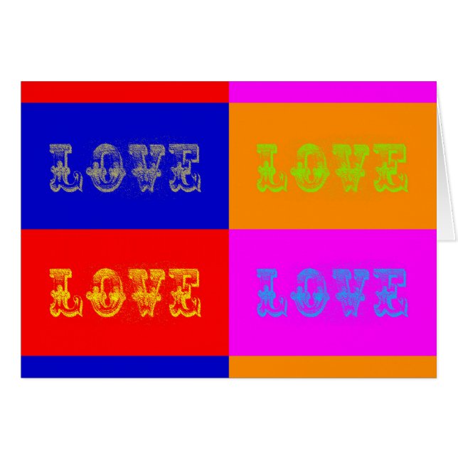 Pop Art Love (Devant horizontal)