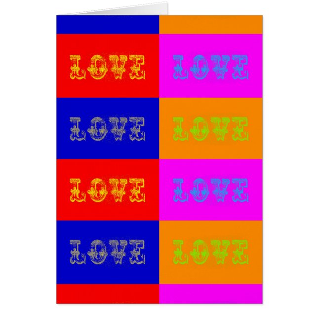 Pop Art Love (Devant)
