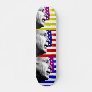 Pop-Art McCain Skateboard Deck