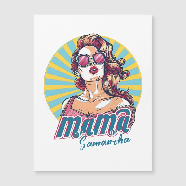 Pop Art Retro Personnalisé (9) (Devant)