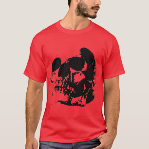 Pop Art Skull T-shirt homme sans manches