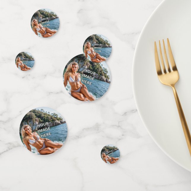 POP! 🎉 Confettis de table personnalisés – Ajouter (Groupe)