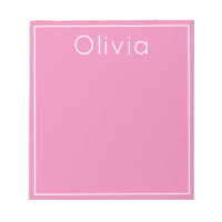Pop de couleur brillant Bloc-notes personnalisé, r