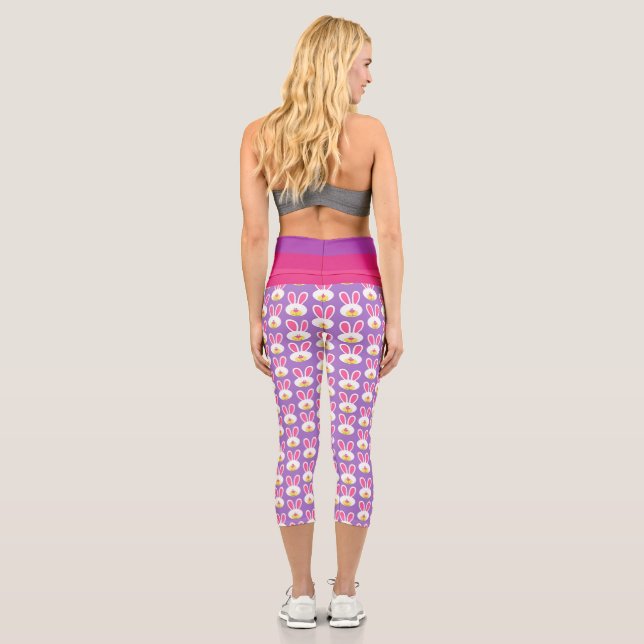 Pop de lapin de Pâques Mode Capris Leggings