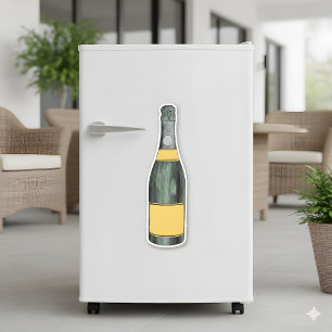 Pop the Past : Retro Sticker Champagne