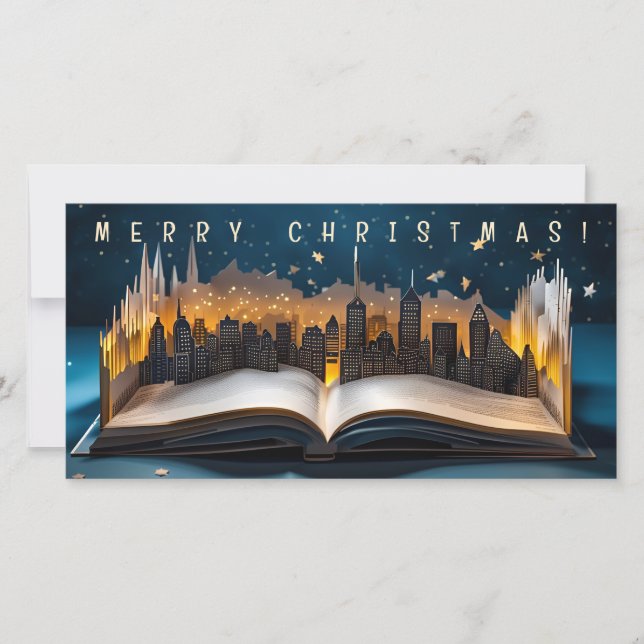 Pop-up Book City à minuit 2 Joyeux Noël FC (Devant)