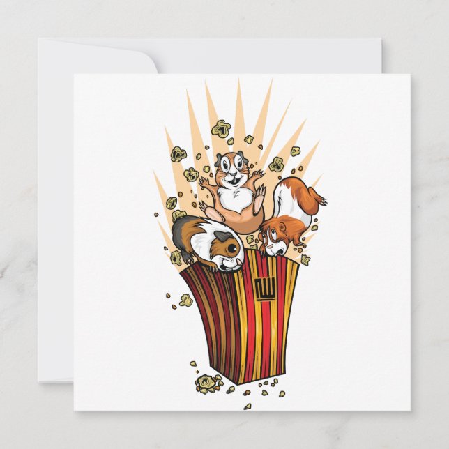 Popcorn de cochons de Guinée (Devant)