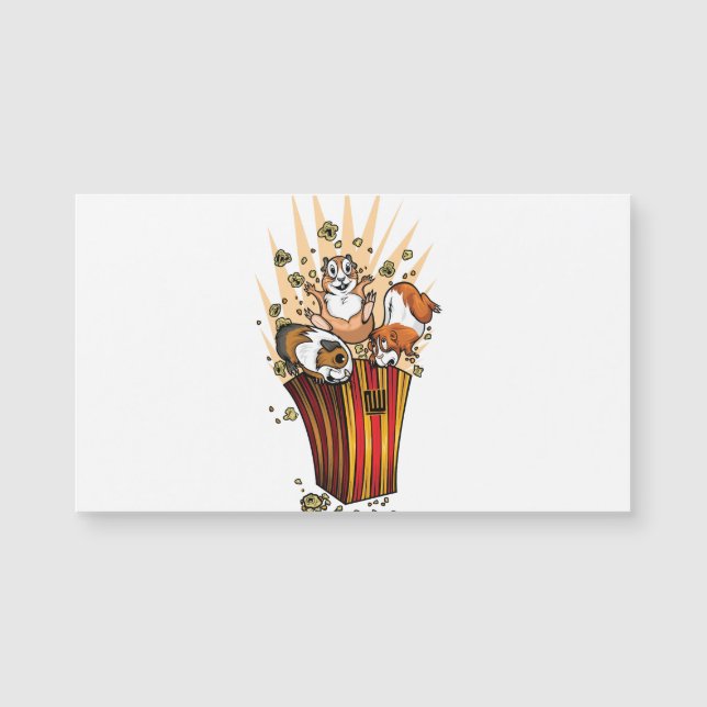 Popcorn de cochons de Guinée (Devant)