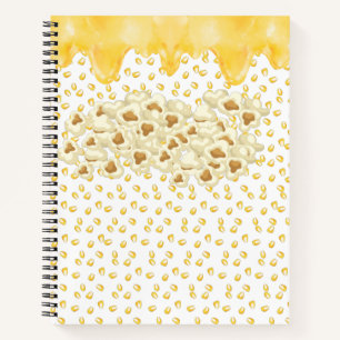 Popcorn et Carnet au beurre fondu