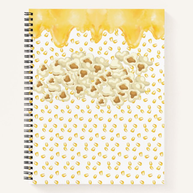 Popcorn et Carnet au beurre fondu (Devant)