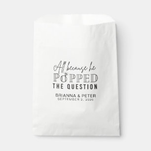 Popcorn Favor Sacs