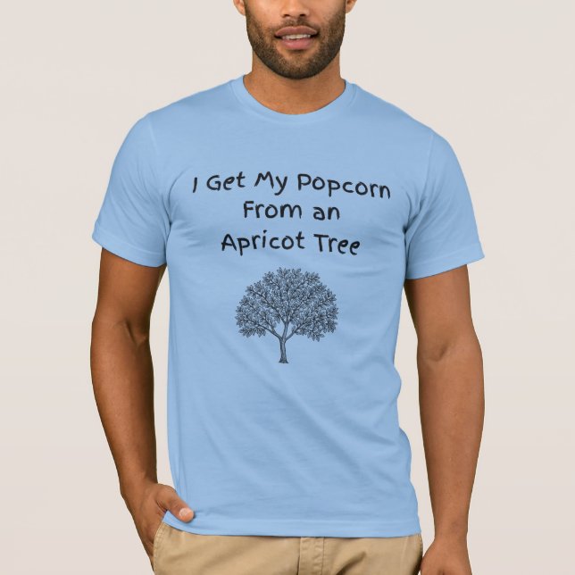Popcorn From Apricot Tree™ LDS Men’s T-shirt (Devant)