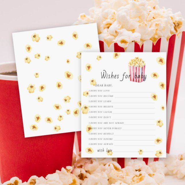 Popcorn - Jeu de fête | vœux pour jeu de bébé (Créateur téléchargé)