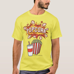 *POPCORN* Logo et T-shirt graphique