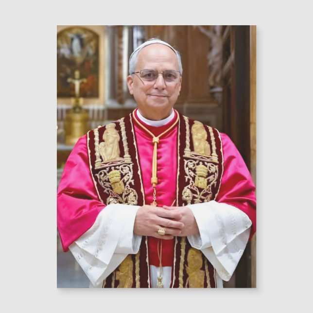 Pope Leo XIV portrait  (Devant)