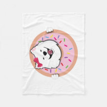 Poppet dans une couverture de beigne