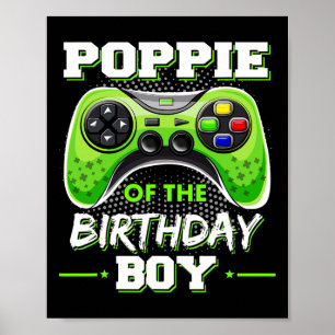 Poppie des décorations d'anniversaire du garçon de