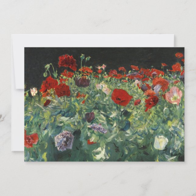 Poppies | John Singer Sargent (Devant)