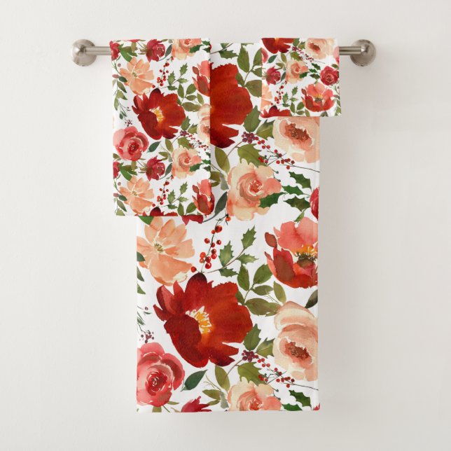 Poppies Roses Roses Rouge Fille tendance (En situation)