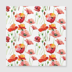 Poppy Blossom : Simple Arrière - plan sans couture