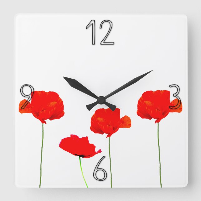 POPPY Collection 04 Horloge murale (Recto)