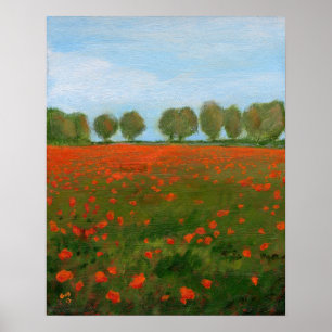 Poppy Fields Poster
