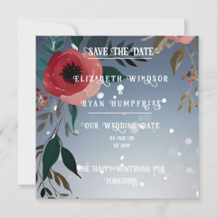 Poppy of Love" Collection Faire-part de mariage