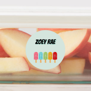 Popsicle Nom de l'école Étiquettes