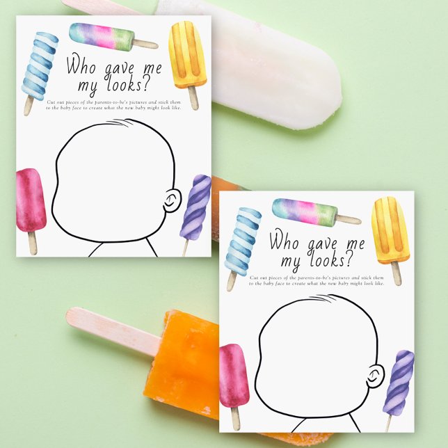 Popsicle - Qui m'a donné mon apparence bébé jeu (Créateur téléchargé)